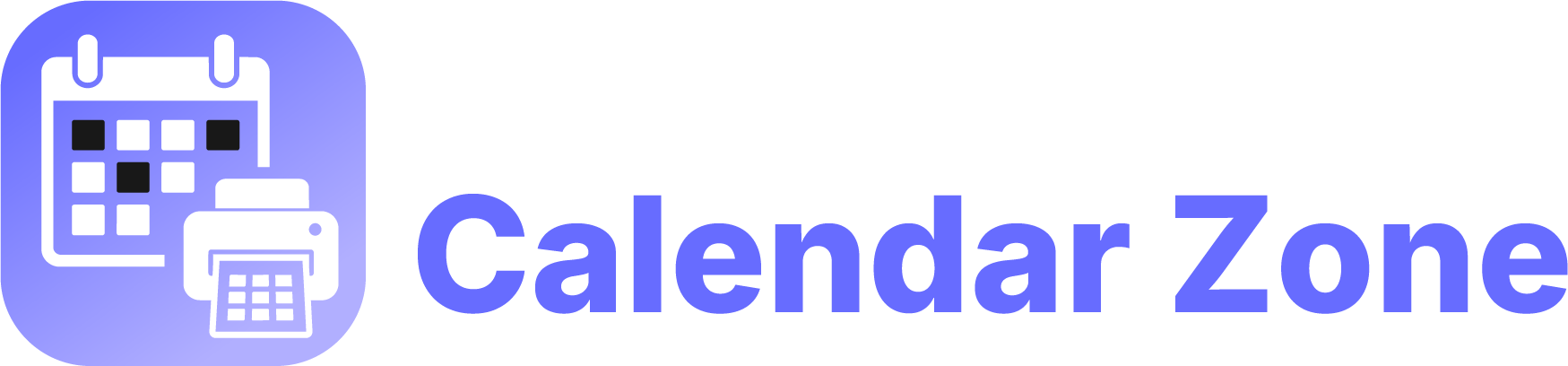 PrintableCalendarZone Logo