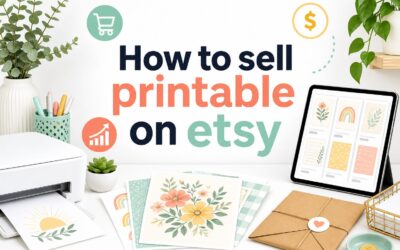 How to Sell Printables on Etsy: Step-by-Step Guide
