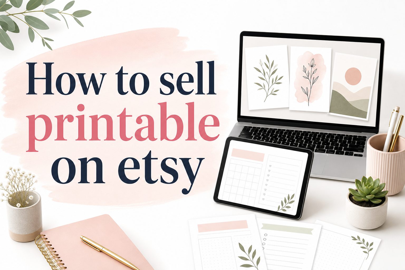 how-to-use-printable-vinyl-e1126 Hands applying printable vinyl decal to a smooth white mug